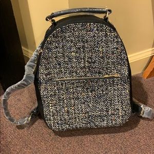 BNWT Tweed Mini Backpack
